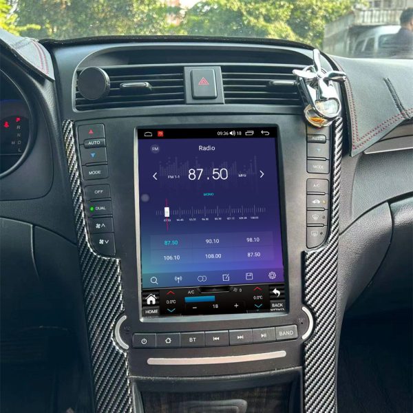 Acura TL Android multimedia screen upgrade