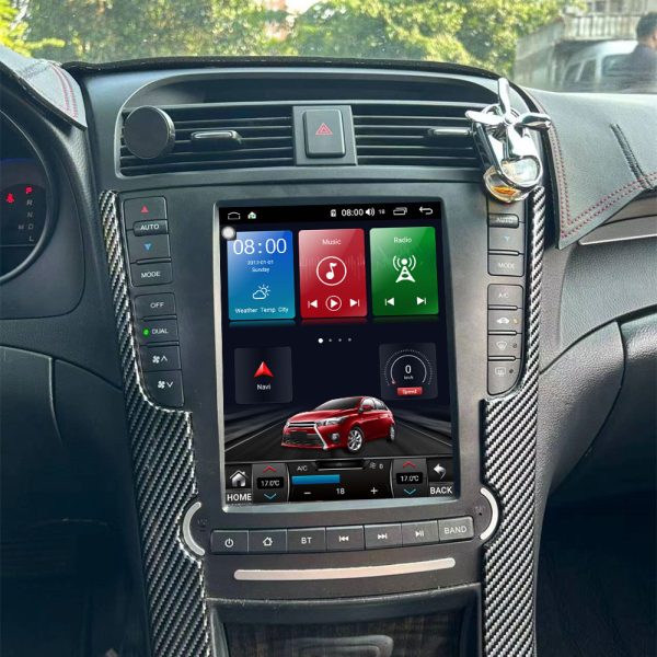Acura TL wireless CarPlay navigation screen installed