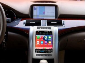Acura RL Android Auto navigation upgrade screen