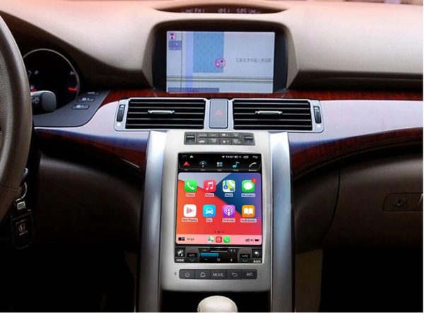 Acura RL Android Auto navigation upgrade screen