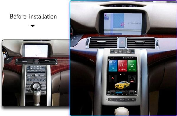 Acura RL Android navigation wiring harness and accessories