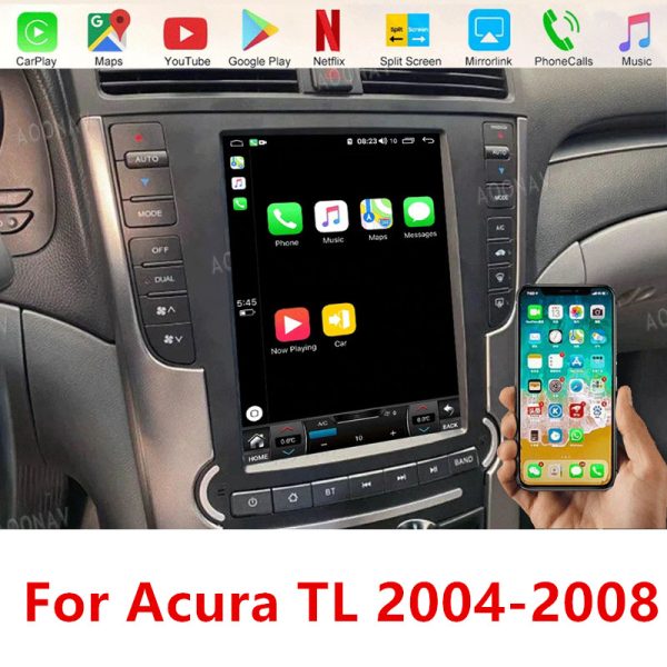 2004-2008 Acura TL Android navigation CarPlay upgrade