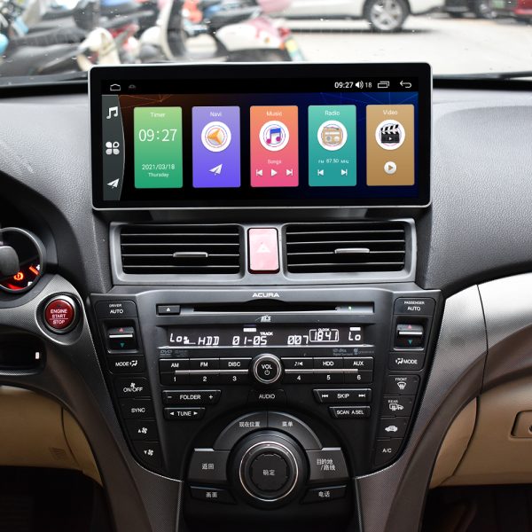 Acura TL Type S Android Auto navigation upgrade screen