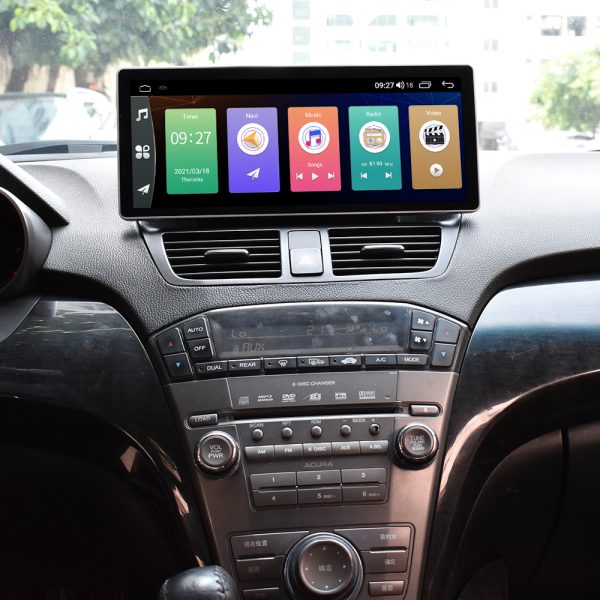 Acura MDX Android Auto navigation upgrade screen