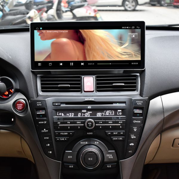 Acura TL Type S backup camera support display