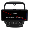 Acura TSX 12.3 inch touchscreen dashboard upgrade