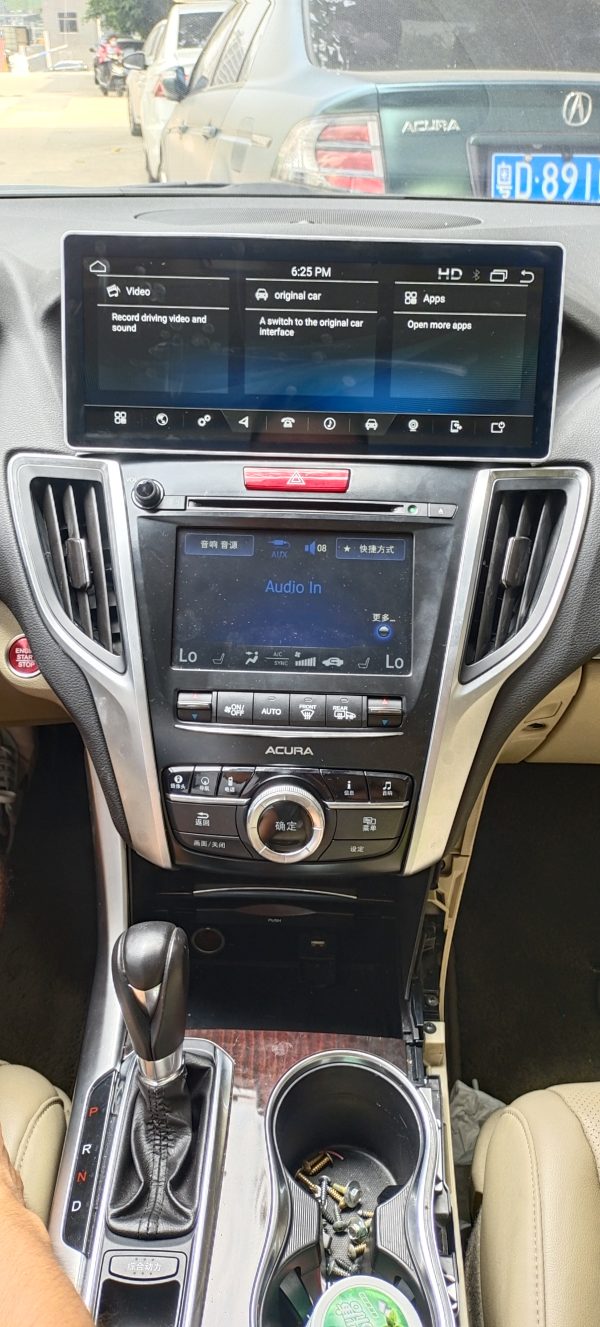Acura TLX backup camera support display