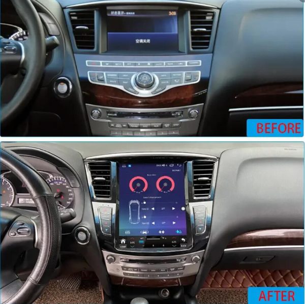 Infiniti QX60 JX35 2011-2019 Vertical Screen Android Navigation Upgrade