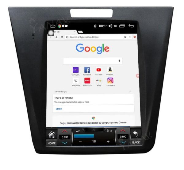 Acura ILX Google Maps Android navigation display