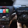 Acura ILX dashboard before and after navigation upgrade