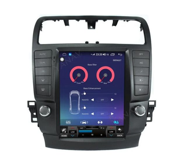 Acura TSX vertical screen Android navigation upgrade