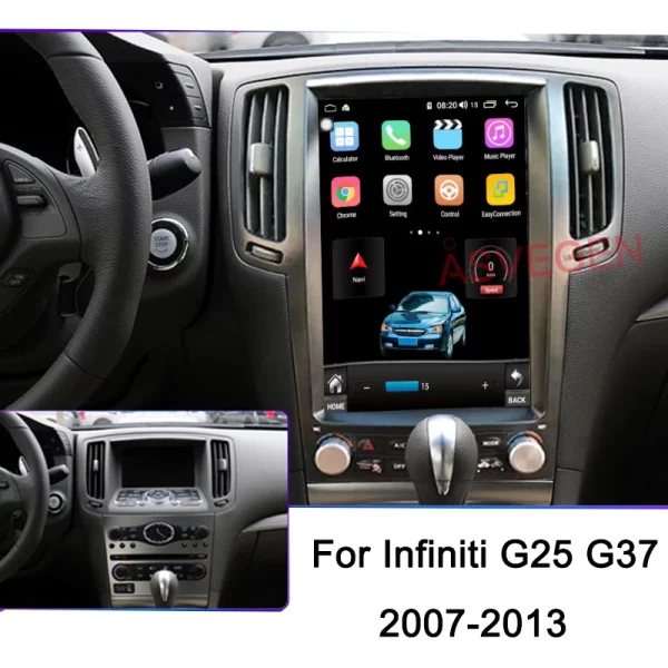 Infiniti G25 G37 2008-2013 Android Navigation Upgrade