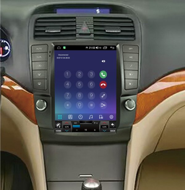 2004 Acura TSX vertical Android touchscreen
