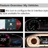 Honda Accord digital instrument cluster screen