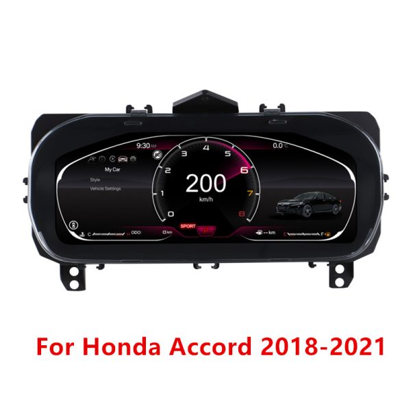 Honda Accord CarPlay dashboard display interface