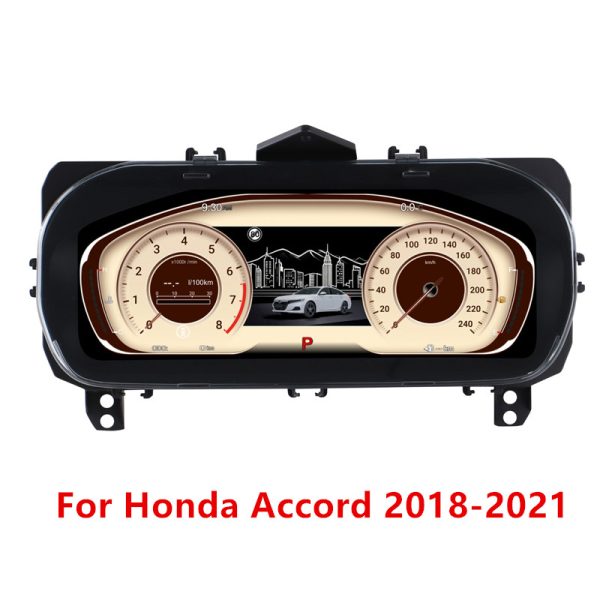 Honda Accord digital dashboard and CarPlay upgrade screen